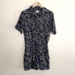 Vacation Jump Suit Navy Blue Size Small